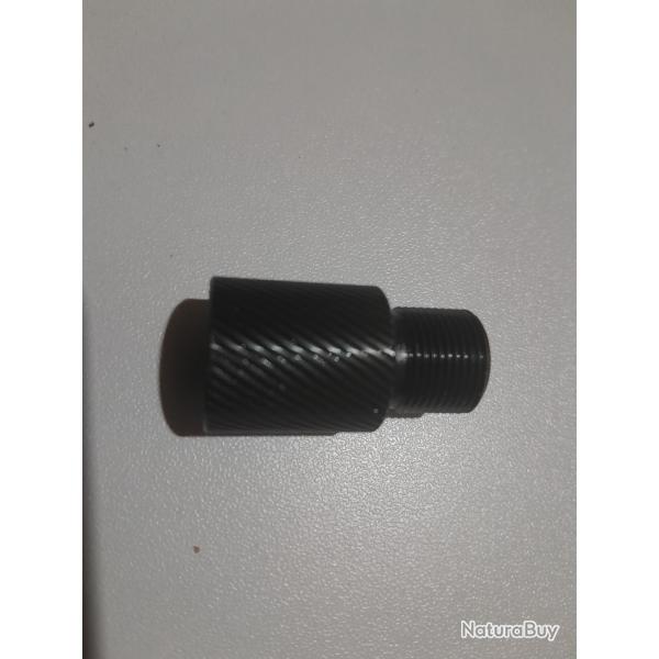 Adaptateur silencieux 1/2 UNF vers 1/2 UNEF