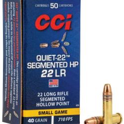 CCI 22LR QUIET SEGMENTED HP 40GR