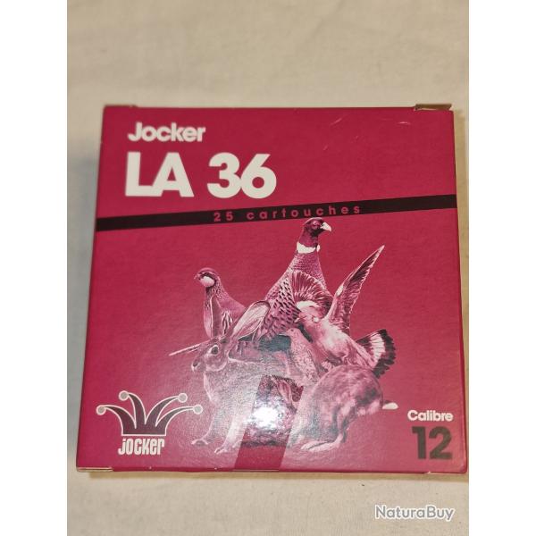 Cartouches JOCKER LA36 cal.12/70 BJ N�4