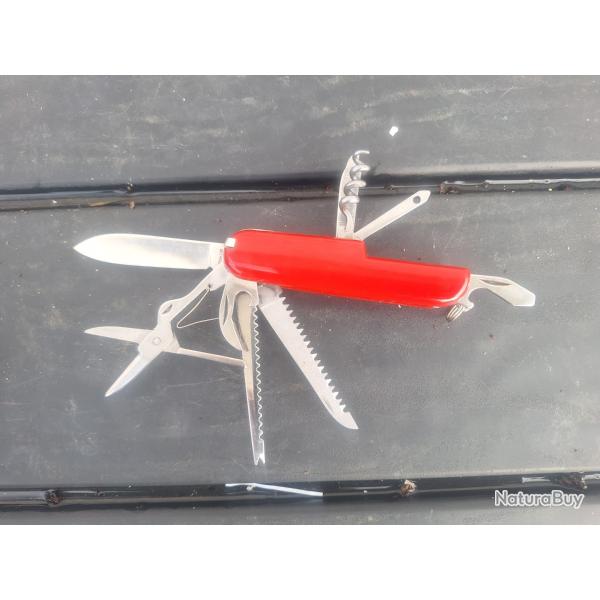 Couteau Multi lames (12) L'Exemplaire" Rostfre� type couteau suisse