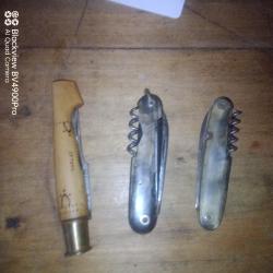 Lot couteaux anciens