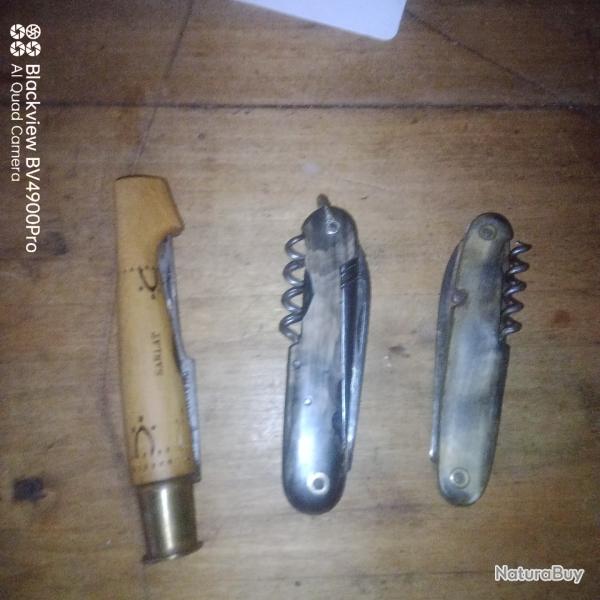 Lot couteaux anciens