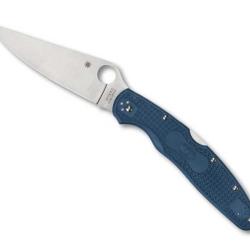 COUTEAU SPYDERCO POLICE 4 BLEU