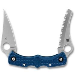 COUTEAU SPYDERCO DYAD JR. 2P BLEU SPRINT
