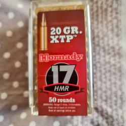 250 Munitions Hornady  calibre 22 17 HMR