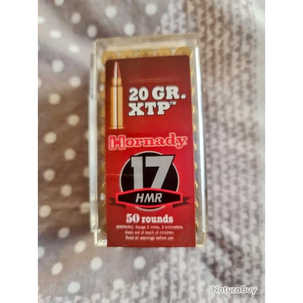 250 Munitions Hornady  calibre 22 17 HMR