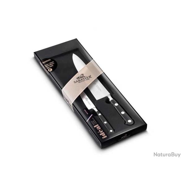 COFFRET 2P SABATIER FORGE (OFFICE + CHEF)