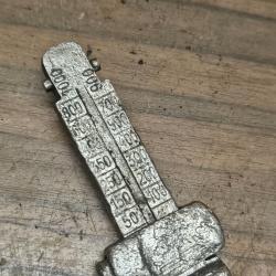 Rare hausse de PM Bergmann 35