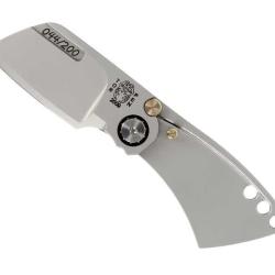 COUTEAU MAX KNIVES/TORPEN &micro;SEPIA ARGENT