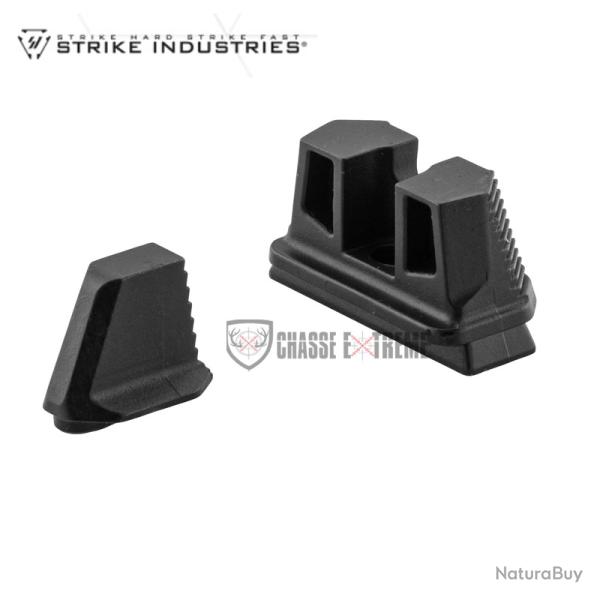 Organes de Vis�e Rehauss�s en Acier STRIKE INDUSTRIES pour Glock