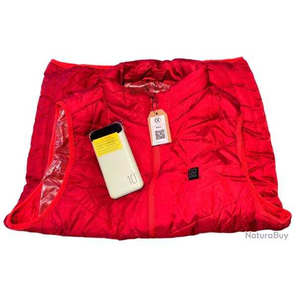 PROMOTION - GILET CHAUFFANT + BATTERIE
