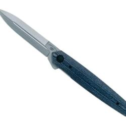 COUTEAU FOX PACIFICO MICARTA BLEU DENIM