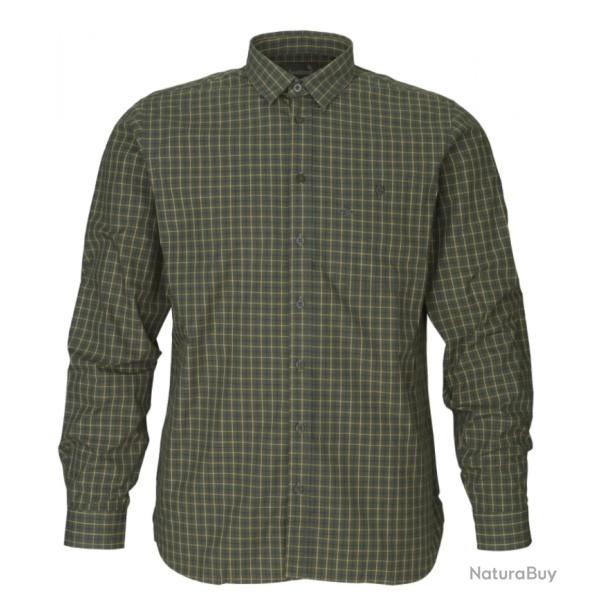 Chemise SEELAND Warwick � carreaux vert pin Taille . 5XL