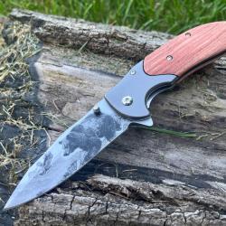 Couteau &agrave; Ouverture Assist&eacute;e - 20 cm ours ench&egrave;re