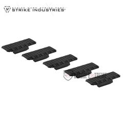 Couvre Rail STRIKE INDUSTRIES M-Lok V2 Noir - Par 5