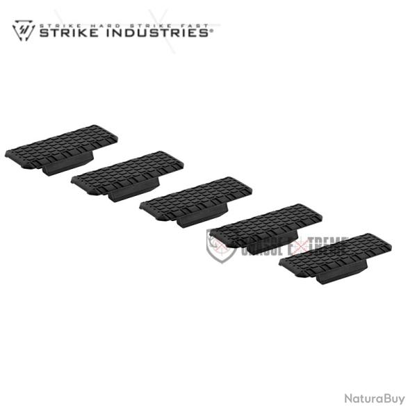 Couvre Rail STRIKE INDUSTRIES M-Lok V2 Noir - Par 5