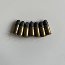 7 cartouches 320 bulldog poudre noir