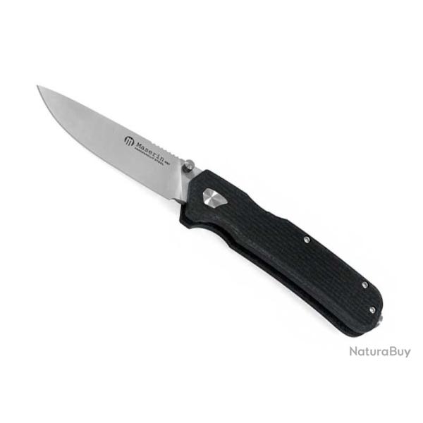 COUTEAU MASERIN PULSE MICARTA NOIR