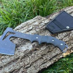 HACHETTE DE SURVIE 25CM MANCHE ERGONOMIQUE ench&egrave;re