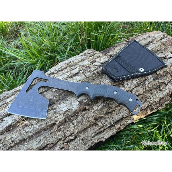 HACHETTE DE SURVIE 25CM MANCHE ERGONOMIQUE ench�re