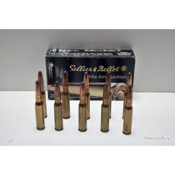 Lot de 1 boite de Sellier & Bellot + munitions en vrac - Cal. 308 Win.