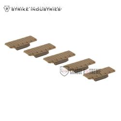 Couvre Rail STRIKE INDUSTRIES M-Lok V2 Fde - Par 5