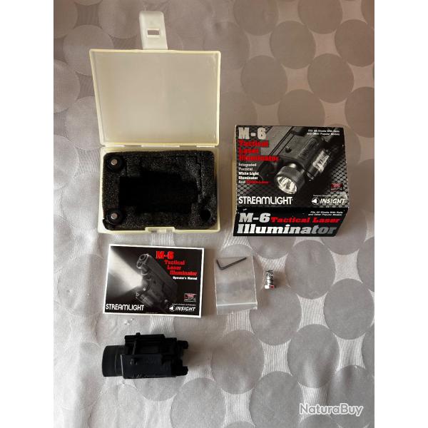 Lampe laser streamlight M6