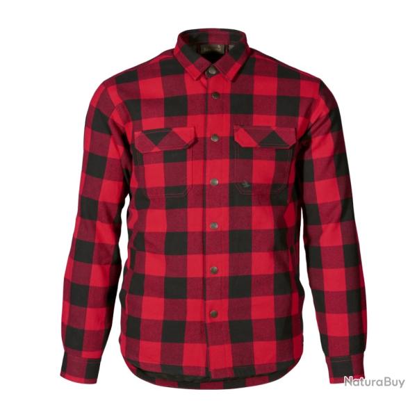 Veste SEELAND chemise Canada shirt Red Check Taille : 3XL