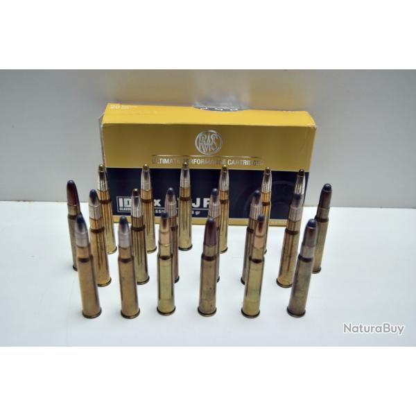 Lot de 1 boite de RWS + munitions en vrac - Cal. 8x57 JRS