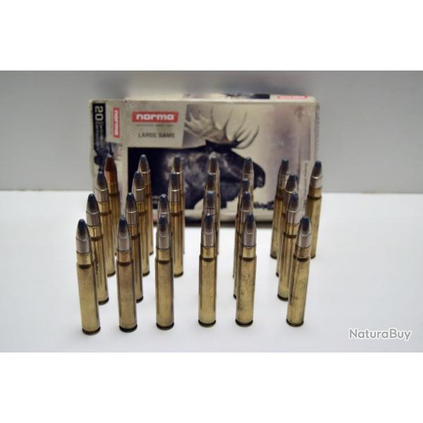 Lot de 1 boite de NORMA + munitions en vrac - Cal. 9.3X62