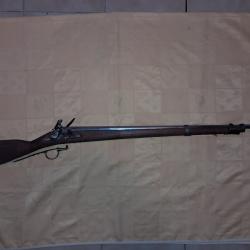 Ensemble fusil poudre noire &agrave; silex