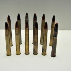 Lot de 12 munitions en vrac - Cal. 9.3X74R