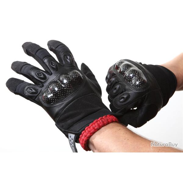 Gants Duke Tactique Renforce Noir - L