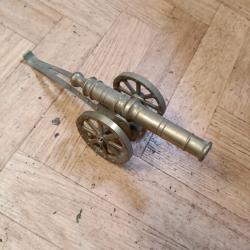 Miniature de canon laiton