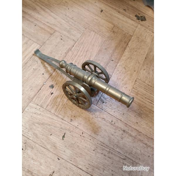Miniature de canon laiton