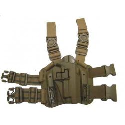 Holster Cuisse CQC Rigide - 1911 - droitier -TAN 7043TAN1911