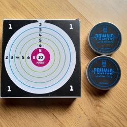 1000  Plombs 4.5 + 100  cibles