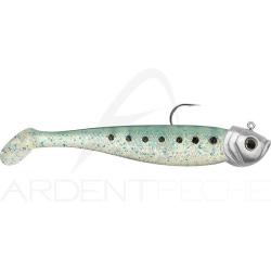 Leurre souple MADNESS Madshad 2 130 mont&eacute; 40g 4/0 Green iwashi