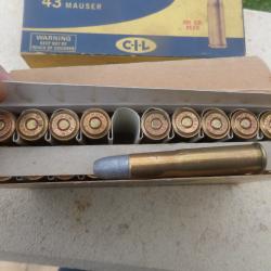 balles 43 mauser (11 mm)