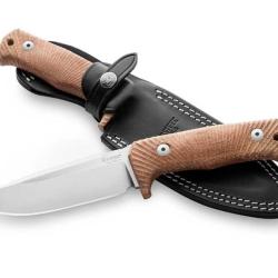 POIGNARD LIONSTEEL T5 MICARTA NATUREL