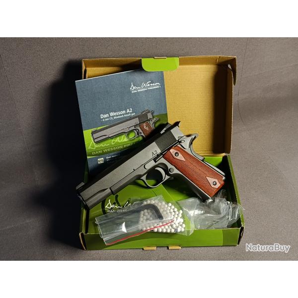 Neuf - 1911 Dan Wesson A2 Black Co2 - ASG