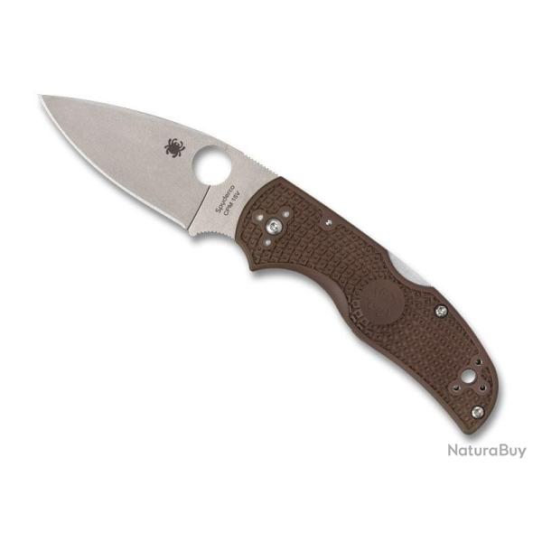 COUTEAU SPYDERCO NATIVE 5 NYLON/FIBRE DE VERRE MARRON SPRINT