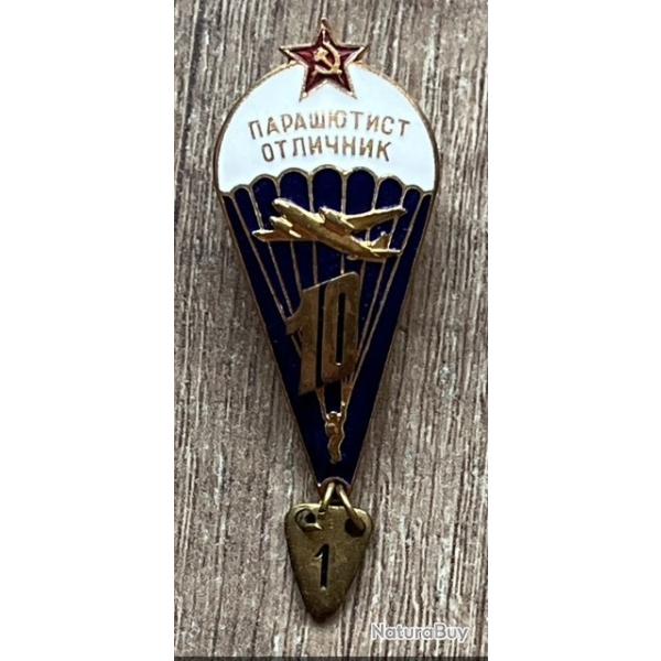 Insigne de guerrier-parachutiste de l'URSS, mod. 1960. Russie.