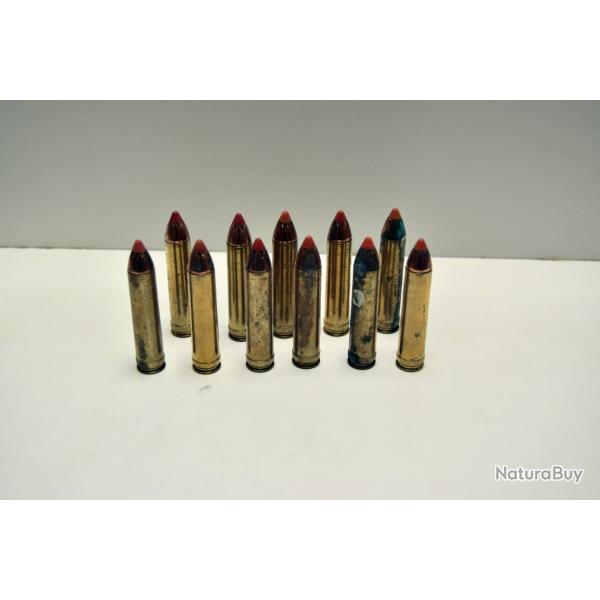 Lot de 11 munitions Hornady en vrac - Cal. 450 Marlin