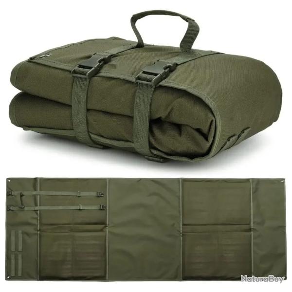 Tapis de Tir Tactique Pliable 1000D Camping Entra�nement Pique-Nique Imperm�able et Portable Vert