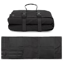 Tapis de Tir Tactique Pliable 1000D Camping Entra&icirc;nement Pique-Nique Imperm&eacute;able et Portable  Noir