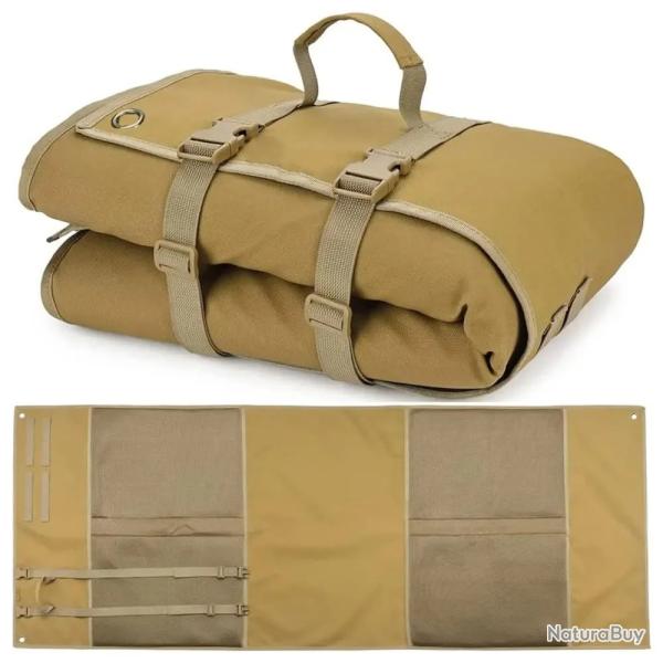 Tapis de Tir Tactique Pliable 1000D Camping Entra�nement Pique-Nique Imperm�able et Portable Kaki