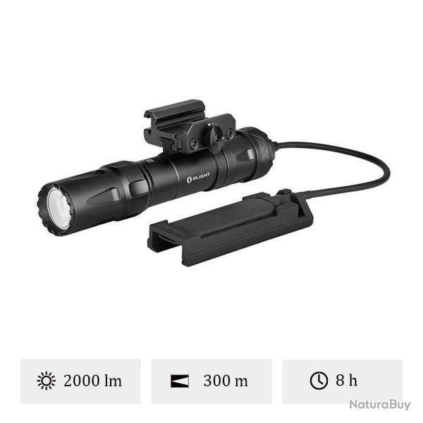 OLIGHT LAMPE TACTIQUE ODIN 2000 LUMENS