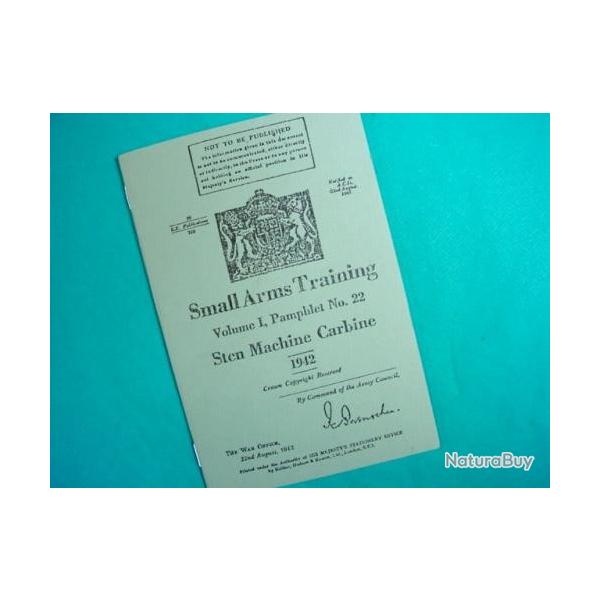 Livret d'instruction PM STEN 39/45