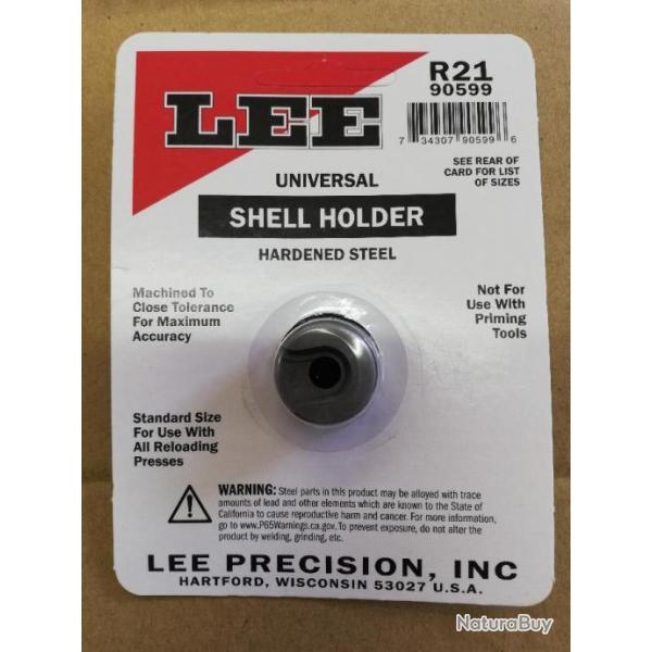 shell holder lee 21 R21 N�21 pour 6.8 rem, 30 rem, 8mm 1892  ...